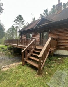 professional log cabin cleaning near Lake George NY