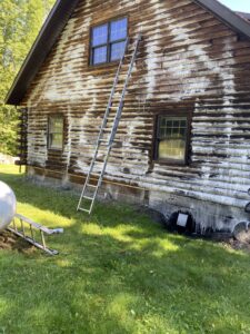 professional log cabin cleaning in the adirondacks